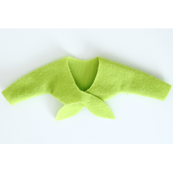 Scala, Clothes Female Blouse Tie Front - Lime Scala, Clothes Female Blouse Tie Front - Lime