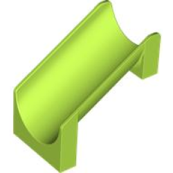 Slide Playground 4 x 6 x 6 Straight - Lime Slide Playground 4 x 6 x 6 Straight - Lime