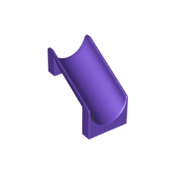 Slide Playground 4 x 6 x 6 Straight - Dark Purple Slide Playground 4 x 6 x 6 Straight - Dark Purple