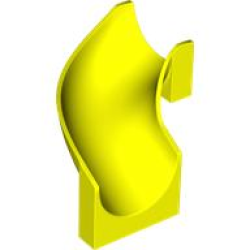 Slide Playground 6 x 6 x 6 Curved 90 degrees - Neon Yellow Slide Playground 6 x 6 x 6 Curved 90 degrees - Neon Yellow