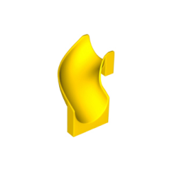 Slide Playground 6 x 6 x 6 Curved 90 degrees - Yellow Slide Playground 6 x 6 x 6 Curved 90 degrees - Yellow
