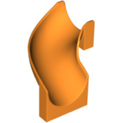 Slide Playground 6 x 6 x 6 Curved 90 degrees - Orange Slide Playground 6 x 6 x 6 Curved 90 degrees - Orange
