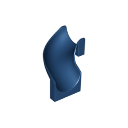 Slide Playground 6 x 6 x 6 Curved 90 degrees - Dark Blue Slide Playground 6 x 6 x 6 Curved 90 degrees - Dark Blue
