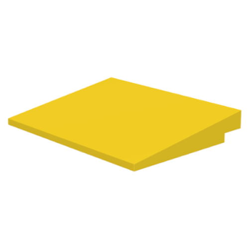Деталь LEGO 4515 Slope 10 6 x 8 - Yellow