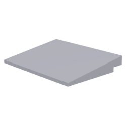 Slope 10 6 x 8 - Light Bluish Gray