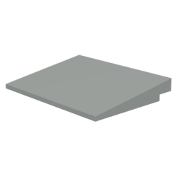 Slope 10 6 x 8 - Light Gray