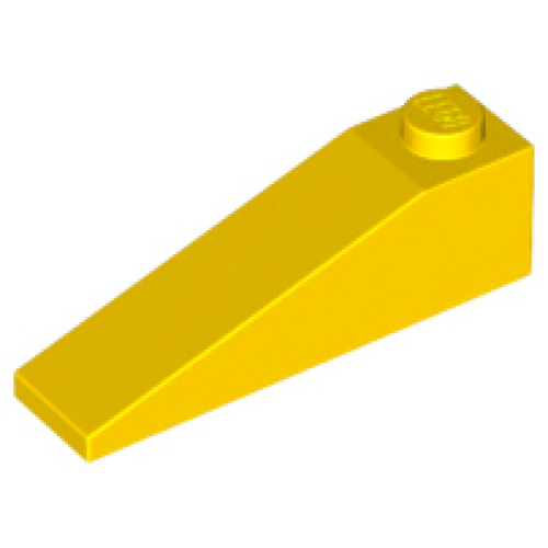 Деталь LEGO 60477 Slope 18 4 x 1 - Yellow