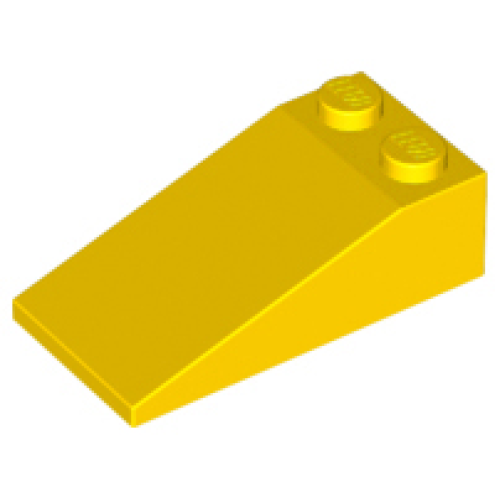 Деталь LEGO 30363 Slope 18 4 x 2 - Yellow