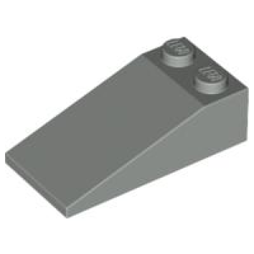 Деталь LEGO 30363 Slope 18 4 x 2 - Light Gray
