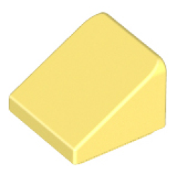 Slope 30 1 x 1 x 2/3 - Bright Light Yellow