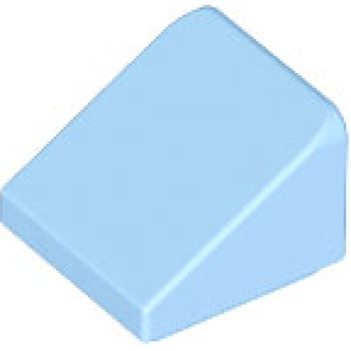 Деталь LEGO 54200 Slope 30 1 x 1 x 2/3 - Bright Light Blue