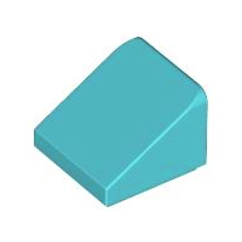 Деталь LEGO 54200 Slope 30 1 x 1 x 2/3 - Medium Azure