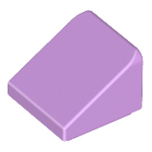 Деталь LEGO 54200 Slope 30 1 x 1 x 2/3 - Medium Lavender