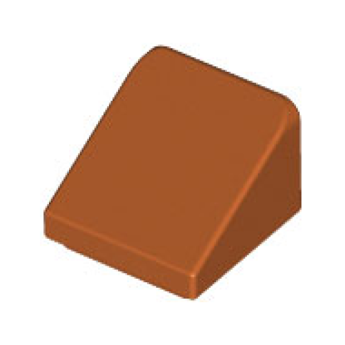 Деталь LEGO 54200 Slope 30 1 x 1 x 2/3 - Dark Orange