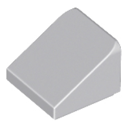 Slope 30 1 x 1 x 2/3 - Light Bluish Gray