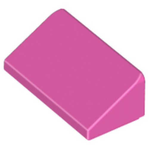 Деталь LEGO 85984 Slope 30 1 x 2 x 2/3 - Dark Pink