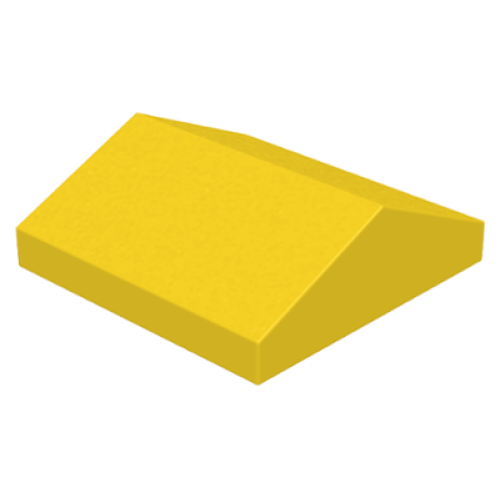 Деталь LEGO 3300 Slope 33 2 x 2 Double - Yellow