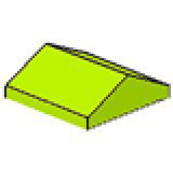 Slope 33 2 x 2 Double - Lime