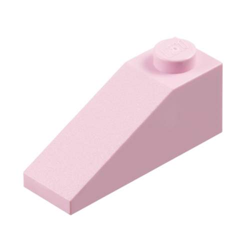 Деталь LEGO 4286 Slope 33 3 x 1 - Pink