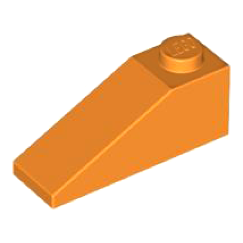 Деталь LEGO 4286 Slope 33 3 x 1 - Orange