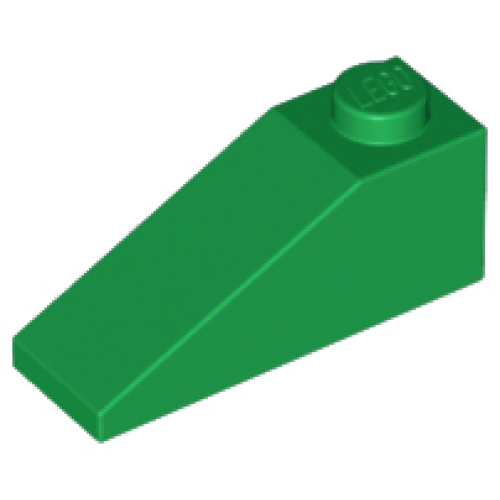Деталь LEGO 4286 Slope 33 3 x 1 - Green