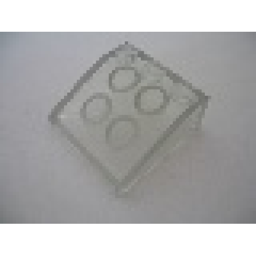 Деталь LEGO 4161 Slope 33 3 x 3 - Trans-Clear