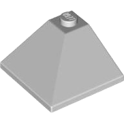 Slope 33 3 x 3 Double Convex Corner - Light Bluish Gray