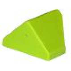 Slope 45 2 x 1 Double / Inverted (Undetermined Type) - Lime Slope 45 2 x 1 Double / Inverted (Undetermined Type) - Lime