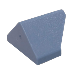 Slope 45 2 x 1 Double / Inverted with Bottom Stud Holder - Medium Blue Slope 45 2 x 1 Double / Inverted with Bottom Stud Holder - Medium Blue