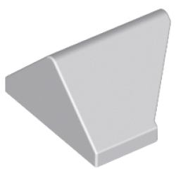 Slope 45 2 x 1 Double / Inverted with Bottom Stud Holder - Light Bluish Gray Slope 45 2 x 1 Double / Inverted with Bottom Stud Holder - Light Bluish Gray