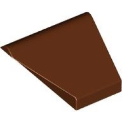 Slope 45 2 x 1 Double / Inverted with Bottom Stud Holder - Reddish Brown Slope 45 2 x 1 Double / Inverted with Bottom Stud Holder - Reddish Brown