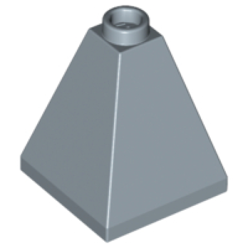 Деталь LEGO 3688 Slope 75 2 x 2 x 2 Quadruple Convex - Sand Blue