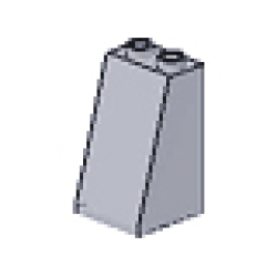 Slope 75 2 x 2 x 3 (Undetermined Type) - Light Bluish Gray