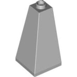 Slope 75 2 x 2 x 3 Double Convex - Light Bluish Gray