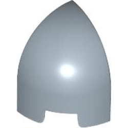 Slope, Curved 1 x 1 x 1 1/3 Corner Round - Sand Blue