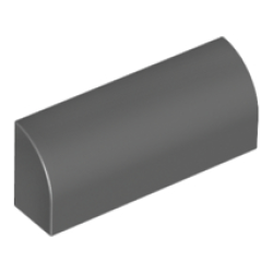 Slope, Curved 1 x 4 x 1 1/3 - Dark Bluish Gray
