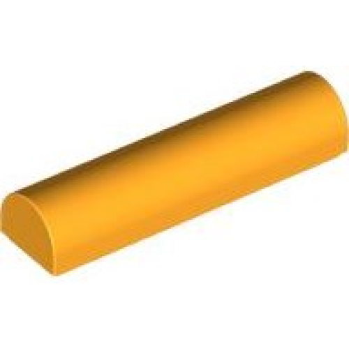 Деталь LEGO 79756 Slope, Curved 1 x 4 x 2/3 Double - Bright Light Orange