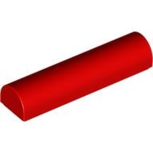 Деталь LEGO 79756 Slope, Curved 1 x 4 x 2/3 Double - Red