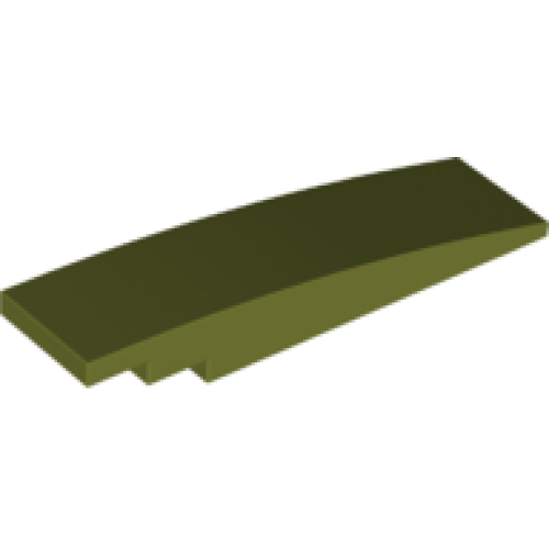 Деталь LEGO 42918 Slope, Curved 8 x 2 - Olive Green