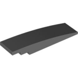 Slope, Curved 8 x 2 - Dark Bluish Gray