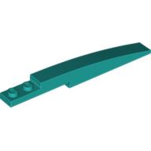 Деталь LEGO 85970 Slope, Curved 10 x 1 - Dark Turquoise