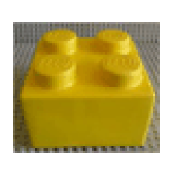 Brick, Soft 2 x 2 - Yellow