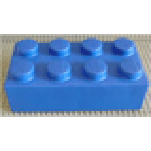 Деталь LEGO 29541 Brick, Soft 2 x 4 - Blue