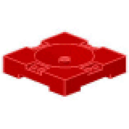 Деталь LEGO 30492 Sports Field Section 8 x 8 - Red