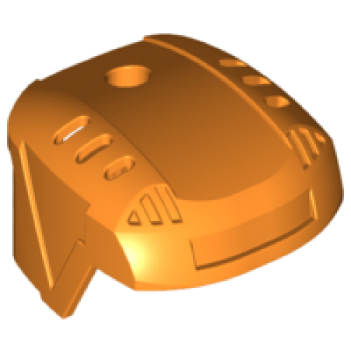 Деталь LEGO 44790 Sports Hockey Helmet - Orange