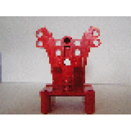 Деталь LEGO 44849 Sports Hockey Player Body - Red