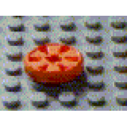 Sports Hockey Puck, Small (Wheel) - Orange Sports Hockey Puck, Small (Wheel) - Orange