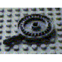 Sports Minifigure Stand Hockey Shooter, Bottom - Dark Bluish Gray Sports Minifigure Stand Hockey Shooter, Bottom - Dark Bluish Gray