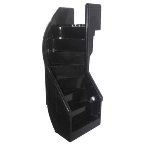 Деталь LEGO 2046 Stairs 6 x 6 x 9 1/3 Curved Enclosed - Black