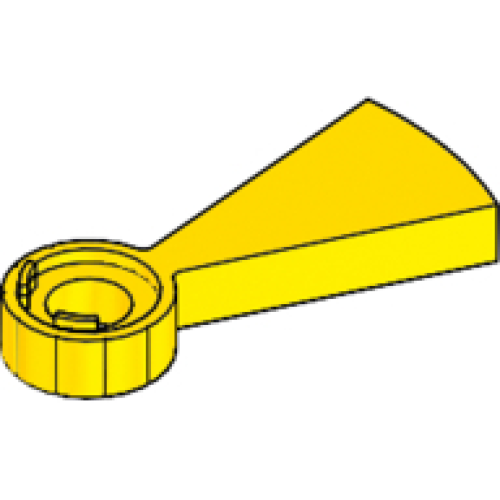 Деталь LEGO 40243 Stairs Spiral Step - Yellow